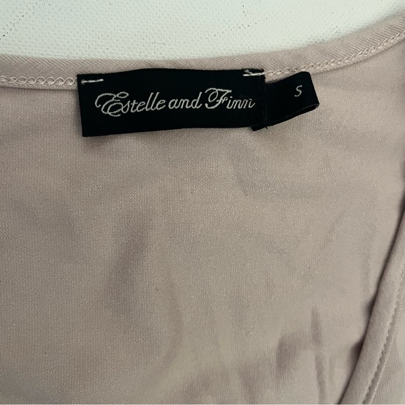 Estelle and Finn Floral Ankle Pants with Mauve Tunic Set size 6/S - Picture 2 of 10